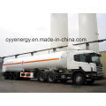 Semi-remorque chimique LNG Lox Fuel Tanker avec norme ASME GB